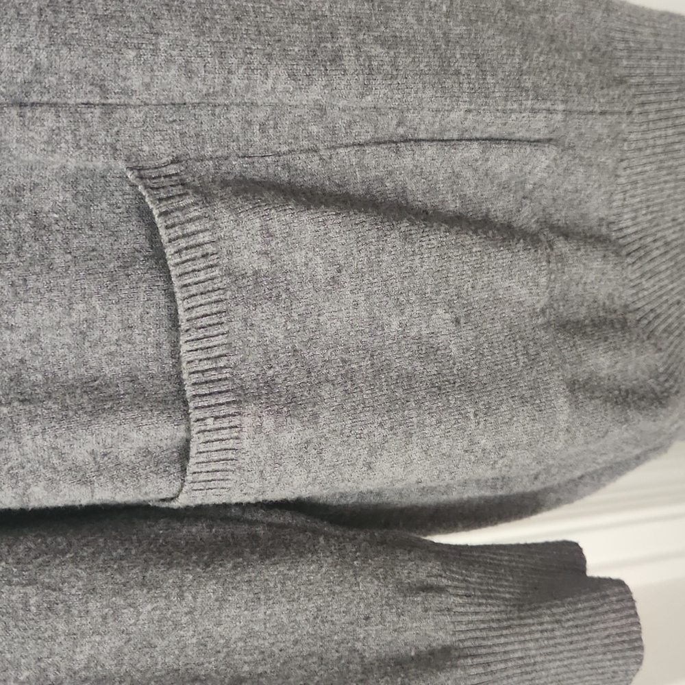 Dreamers by Debut Long Gray Cardigan Size M/L - Picture 2 of 8